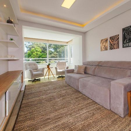 Апартаменти 500 Metros, Rua Coberta Centro -Parque Da Vinicola Грамаду Екстер'єр фото