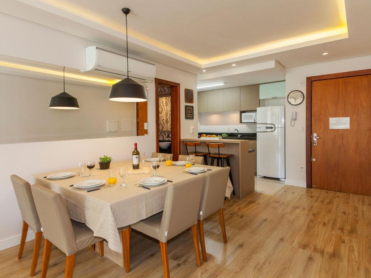 Апартаменти 500 Metros, Rua Coberta Centro -Parque Da Vinicola Грамаду Екстер'єр фото